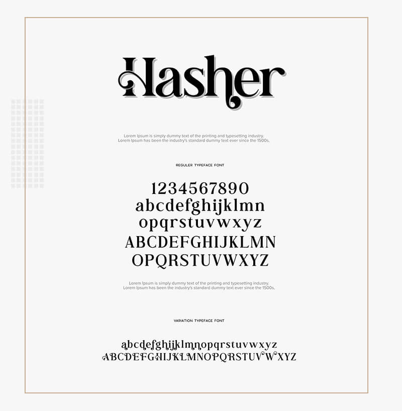 Typografie website en webshop
